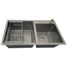 Cuba Gourmet Dupla Quadrada 78x43cm em aço inox - Construinox